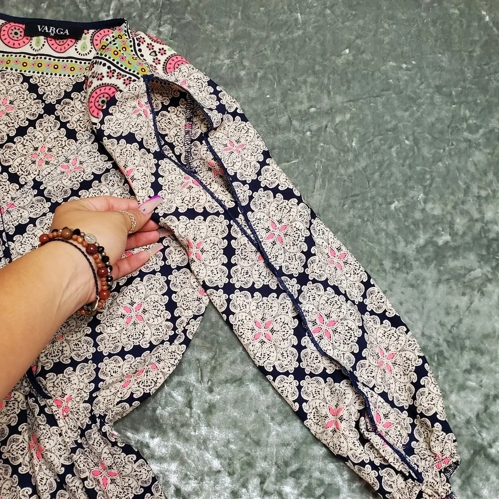 Varga Pattern Romper - Picture 4 of 9